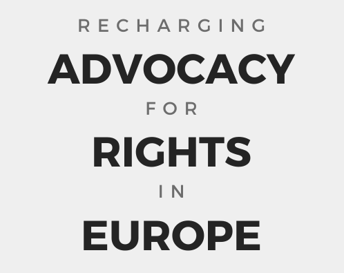 Recharging Advocacy for Rights in Europe logo